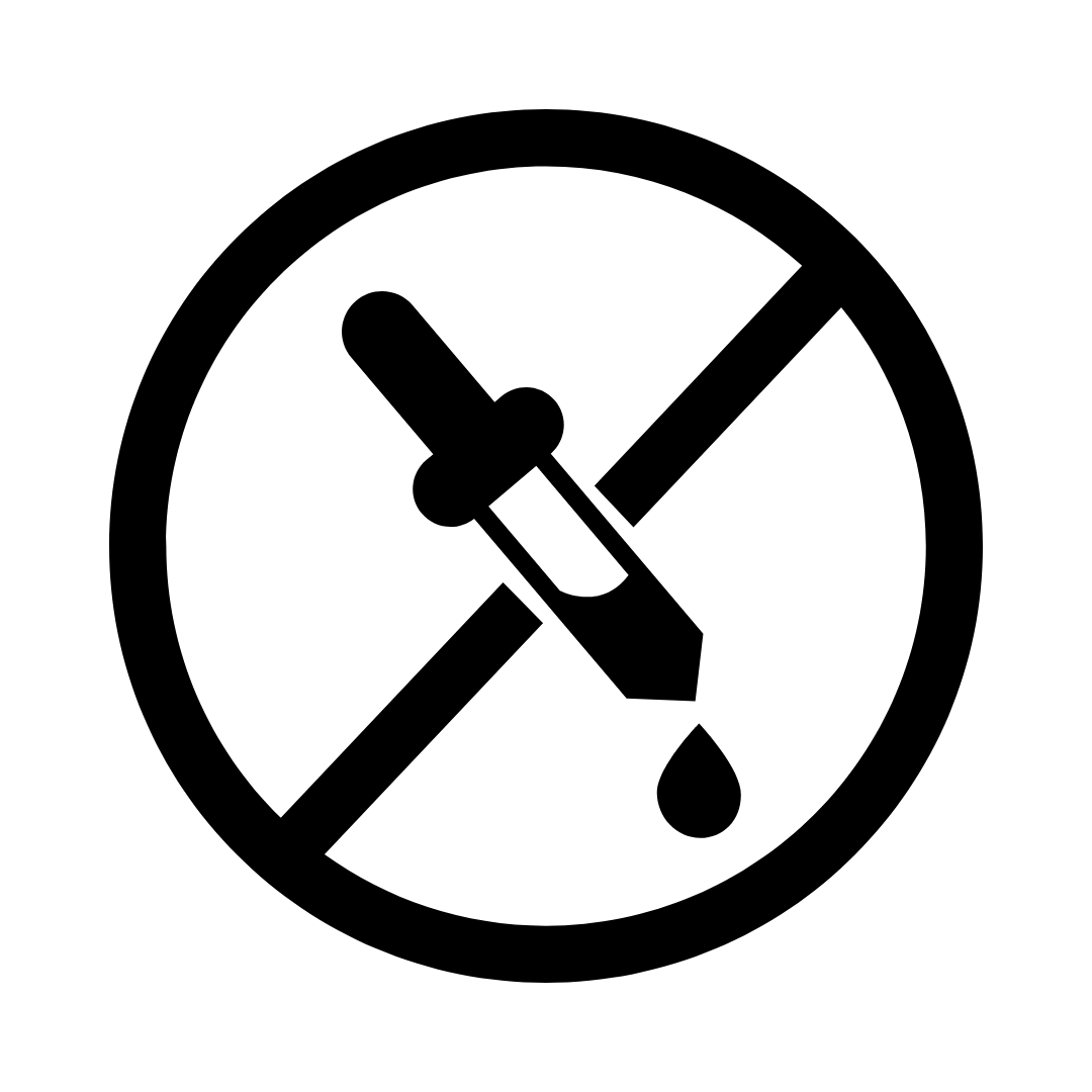 No artificial ingredients and flavors symbol