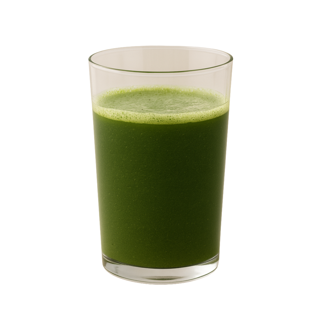 A glass of Daily Greens