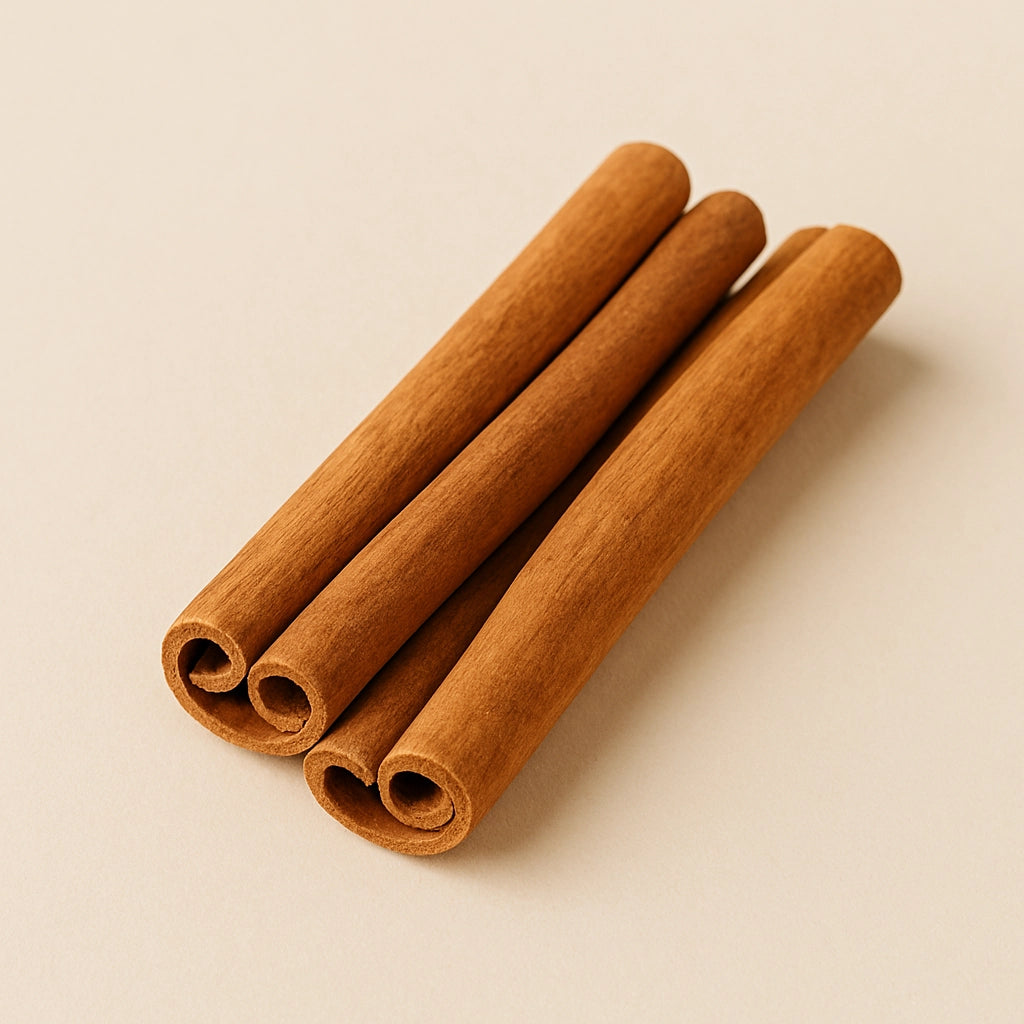 Calcium powder on light background